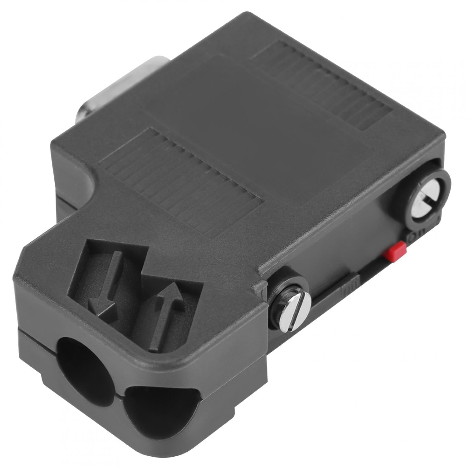 Sturdy Adaptor, DP Data Connector, Lasting Profibus DP Bus Connector, For Computer 12 Mbit/s