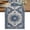 Sky Blue, Cream, Navy Blue, Azure, variant on Boho Table Runner 72 Inches Long, Traditional Abstract Ethnic Floral Pattern Cotton Linen Table Runners Dresser Scarves, Decorative Fabric Tabletop Scarf Furniture Cover for Home Dinner Party 13"x72"