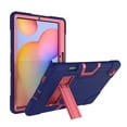 thumbnail image 5 of Galaxy Tab S6 Lite Case 10.4 inch 2020, SM-P610 Cover Case, Kids Heavy Duty Rugged Hybrid Shockproof Kickstand Protective Case with S Pen Holder for Samsung S6 Lite SM-P610/P615, Navy Blue+Pink, 5 of 8