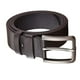 thumbnail image 3 of Cinturón de cuero sintético para hombre, accesorio para ropa de negocios, vaqueros, etc. Marrón, 3 of 9