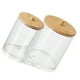 thumbnail image 2 of 1 dispensador de hisopos de algodón, soporte para discos de algodón, contenedor acrílico para cosméticos, soporte para almacenamiento de maquillaje., 2 of 7
