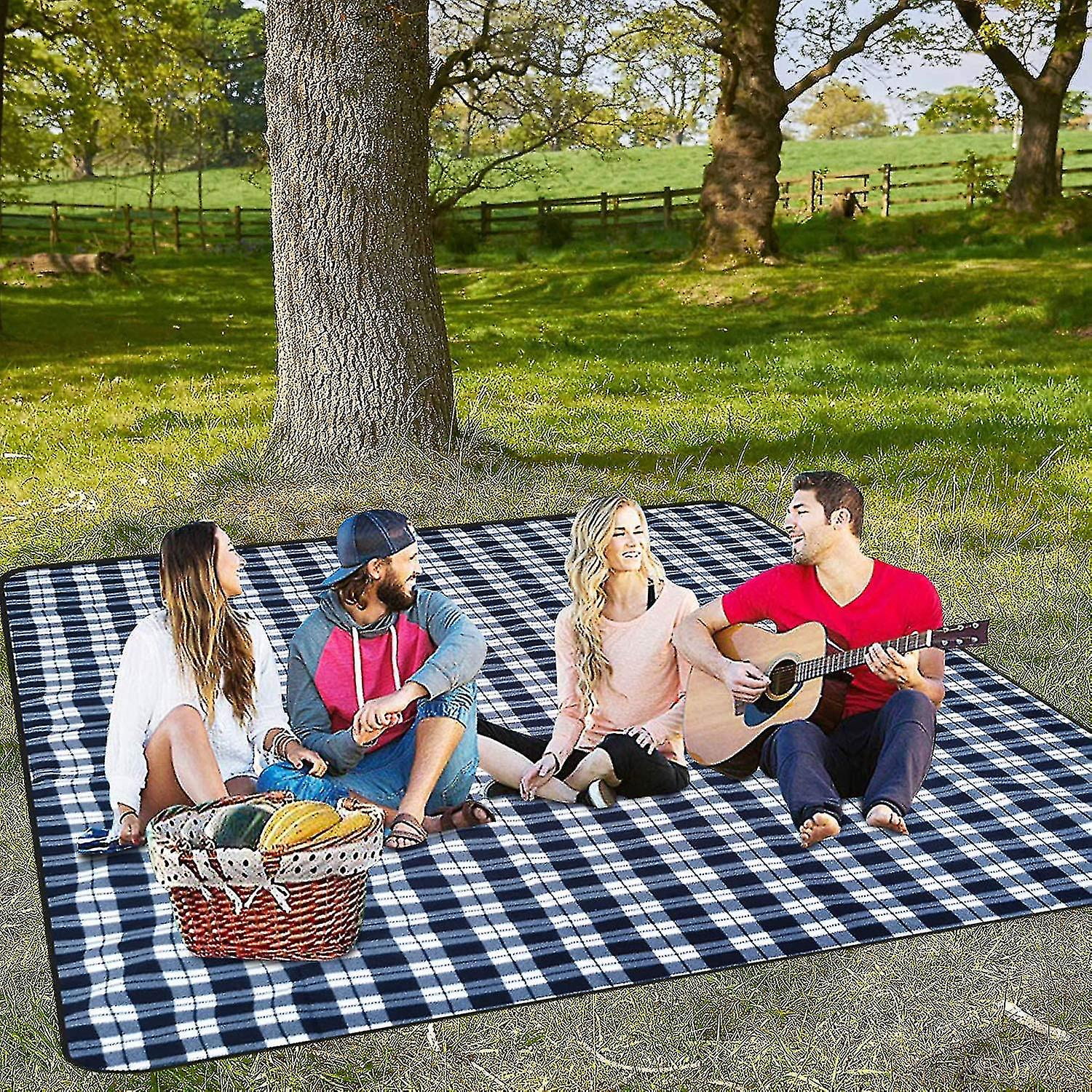 Tapis Plage Mini Couverture De Pique-Nique De Poche