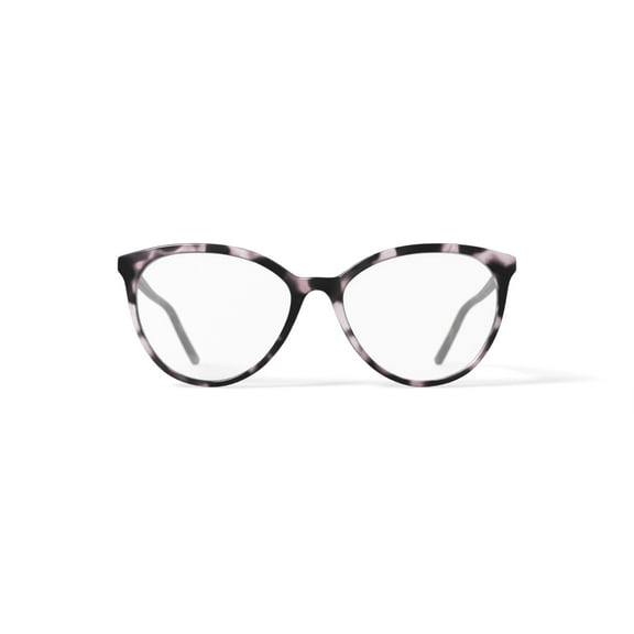 DKNY Women's DK5003 Prescription Eyeglasses with Case, Blush Pink Tortoise