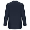 thumbnail image 5 of Womens Plus Size Tops,Womens Blouses,Women's V-Neck Long Sleeve Loose Button Cotton and Linen Tunic Shirts Summer Shirts Blouse Shirt, 5 of 5