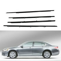 SEBLAFF Weatherstrip Window Moulding Trim Seal Belt 4PCS fit for Accord 2008 09 10 11 2012