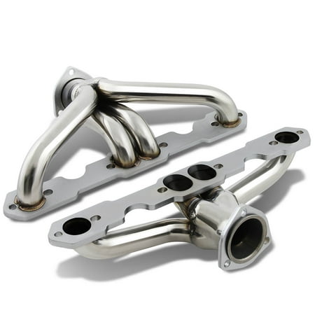 Chevy Tri-Five 2x4-1 Design Stainless Steel Exhaust Header Kit (Polished