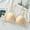 Beige, variant on Women's Cut Out Contrast Mesh Wireless Bra Sleeveless Triangle Bralette Bra for Daily Wear Wireless Bras for Women