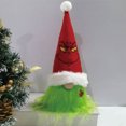 thumbnail image 4 of Figuras Elfo Navideño Muñecas Pie Sin Rostro Hechas A Mano 28cm, 4 of 9