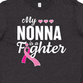thumbnail image 4 of Inktastic Breast Cancer Awareness My Nonna is a Fighter Youth T-Shirt, 4 of 5