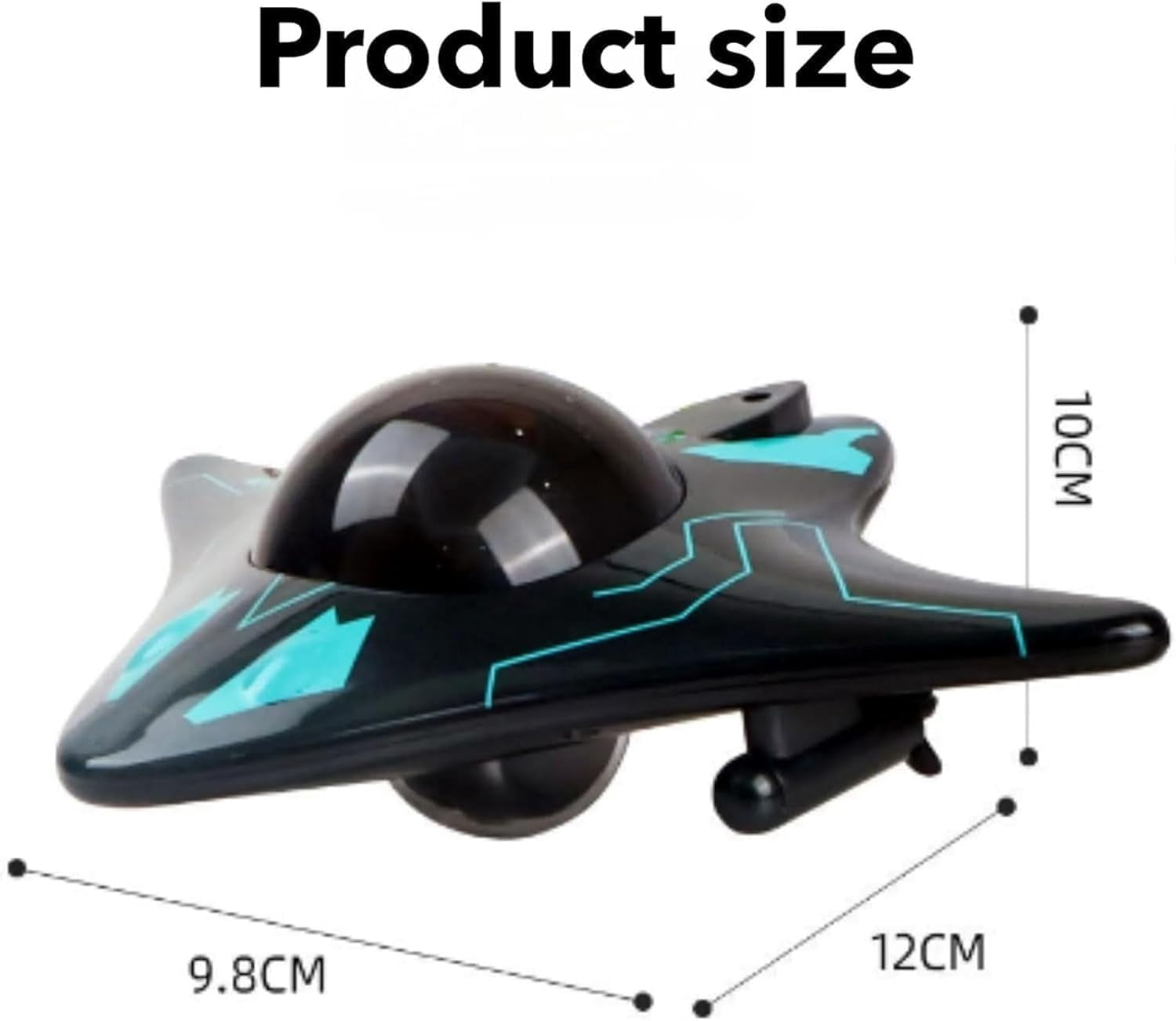 Underwater Drone with Camera, App Remote Control Camera Boat, Waterproof Mini WiFi Live Video Transmission, for River Lake Exploration Imaging.