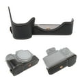 thumbnail image 3 of Funda Empuñadura de PU Para Cámara Media ANGGREK Para Sony A9/A7RIIi A7III Negro, 3 of 7