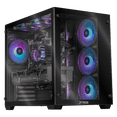 thumbnail image 1 of Xtreme PC Gaming Geforce RTX 5070 Intel Core I9 12900F 32GB DDR5 SSD 1TB WIFI Tank Pro Black, 1 of 6