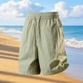thumbnail image 7 of Karymi Women Clothing Solid Striped Side Detail Athletic Shorts, Elastic Drawstring High Waist Casual Bermuda Shorts, Quick Dry Shorts with Pockets Running Shorts for Women, 7 of 7