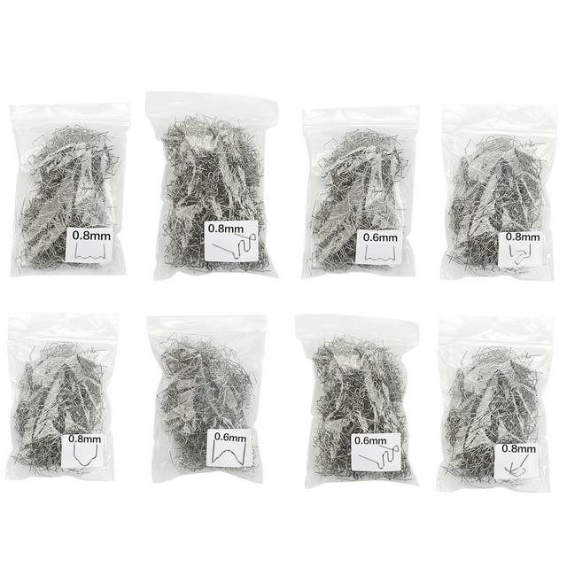 800 Pcs Machine de Réparation en Plastique pour Automobile, Agrafeuse Chaude pour Toutes les Voitures