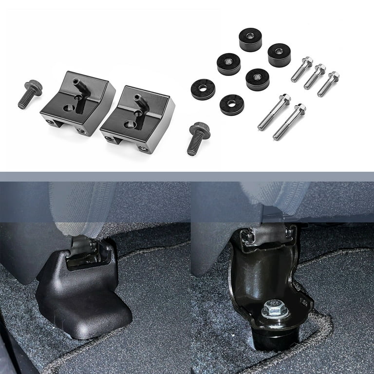 2 Pieces Driver Passenger Seat Risers Automotive Interior Chair Spacer  Aluminum Alloy Lifter Mount Replacement for 4Runner - AliExpress