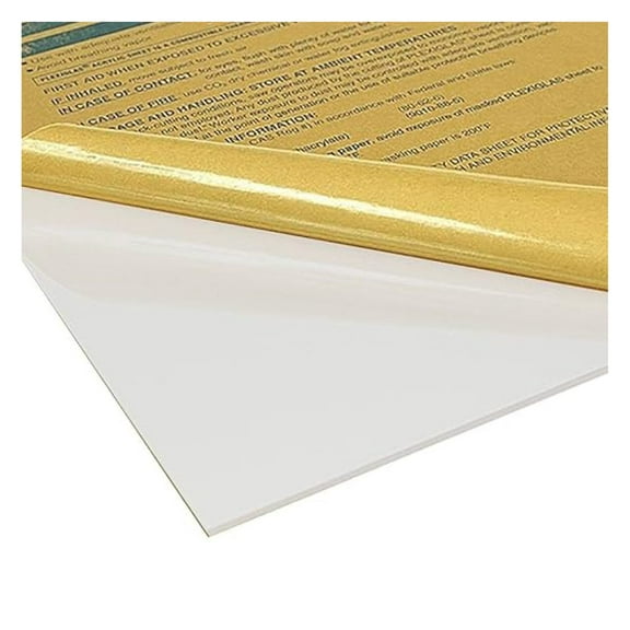 Frosted Acrylic Sheet 1/8" x 24" - Plexiglass Plastic for DIY Projects, Signage, Displays, Crafting & Home Decor - Durable & Cuttable