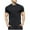 Black, variant on Lightweight T Shirts for Men Men Shrits Men's Crewneck Bodybuilding Gym Tees Short Sleeve Slim Fit Muscle T-Shirts Workout Athletic Fitness T-Shirt Tops