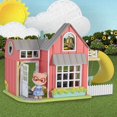 thumbnail image 2 of Honey Bee Acres Sunshine Meadow School Juego completo con figura flocada en miniatura, 21 piezas a partir de 3 años, 2 of 6