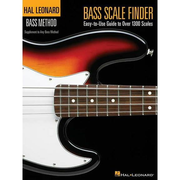 Hal Leonard Bass Method Bass Scale Finder: Easy-To-Use Guide to Over 1,300 Scales 9 Inch. X 12 Inch. Edition, (Paperback)
