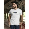 thumbnail image 2 of Happy Camper Yellow Lettered T-Shirt Men -GoatDeals Designs, Male x-Large, 2 of 4