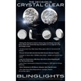 thumbnail image 2 of 2001 2002 2003 Chrysler Sebring Convertible Blue LED Fog Lamps Driving Lights Foglamps Foglights Kit, 2 of 6