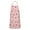 Strawberry Plants Fruit-2, variant on Strawberry Plants Fruit Light Pink Pattern Apron-Garden Aprons for Women with Pockets-Cotton Linen Waterproof Kitchen Cooking Gardening Aprons Adjustable for Kitchen,Cooking,BBQ and Salon 33x27 Inch