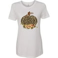 thumbnail image 3 of Inktastic Cheetah Print Pumpkin Women's T-Shirt, 3 of 5