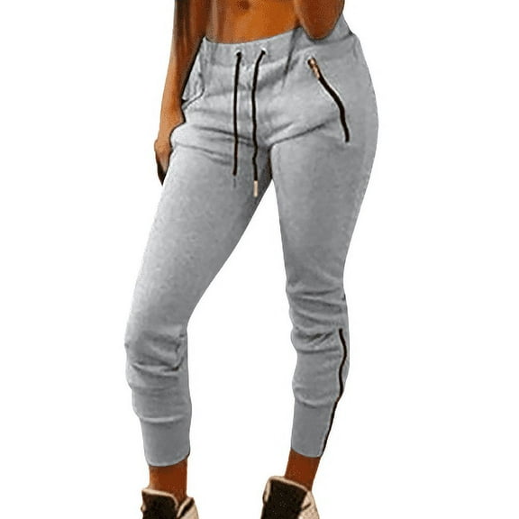 Ichuanyi Womens Pants , Women Casual Solid Straight Leg Pants Waistband Bandage Mid-Waist Pants Trousers