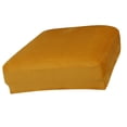 thumbnail image 1 of Fundas de asiento de comedor de terciopelo y poliéster, elásticas y ajustadas. Amarillo, 1 of 9