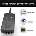 thumbnail image 3 of M Buder Car Under Hood Animal Repeller, Ultrasonic Rodent and Rat Deterrent Device with LED Strobe Light, Supports 3 Power Methods for Vehicle, Truck, Van, Indoor Warehouse, Black, 3 of 9