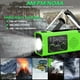 thumbnail image 5 of Radio de Emergencia Solar con Manivela, 4000 MAh, Multifunción, AM/FM/NOAA, con Conector para Auriculares para Camping., 5 of 5