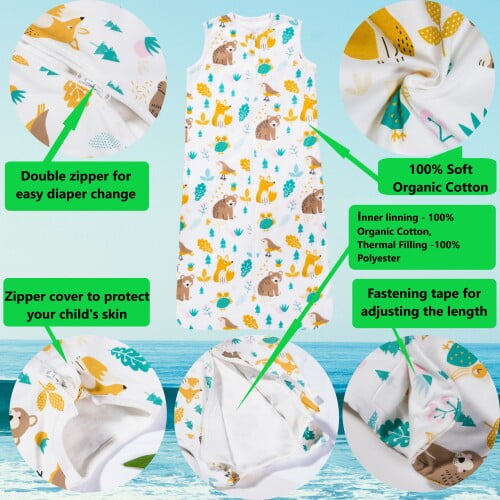 Kamsy s 2.5 Tog Sleep Sack 18 36 months Large Extra Large Toddler