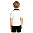 thumbnail image 7 of Back to School Boys Shirt Henley Short Sleeve Button Closure Color Block Polo Shirts Basic Classic Pullover T Shirts, 150, 7 of 7