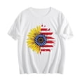 thumbnail image 5 of Busydd Independence Day T Shirts for Women Casual Short Sleeve Round Neck Summer Tops Trendy USA Patriotic Graphic Tees Tshirts Comfortable Cotton Going Out Tops M, 5 of 6