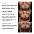 thumbnail image 4 of Derma Roller 0.5 Mm Para Barba Y Facial Cabello NEGRO, 4 of 5