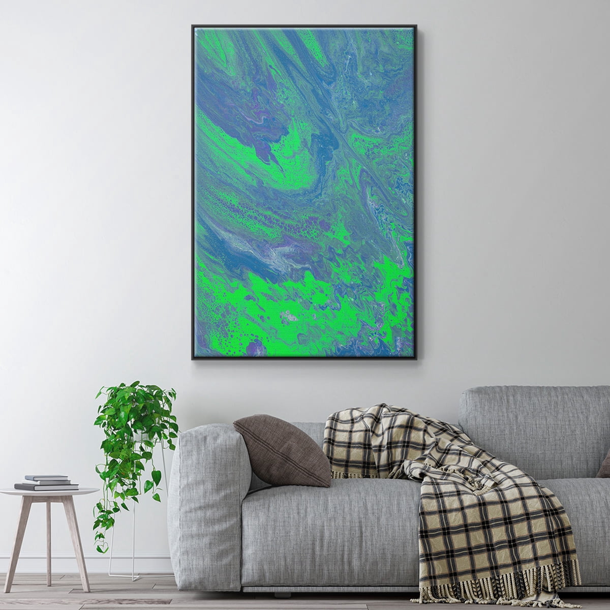 M93 Framed Premium Gallery Wrapped Canvas - Ready to Hang - 17 x 25 - Black Floating Frame