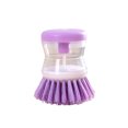 thumbnail image 1 of Inteprter Cepillo para utensilios de cocina, reemplazo antideslizante, Color sólido, cepillos de limpieza de ollas desmontables, accesorios con Suministros de limpieza para el hogar Púrpura, 1 of 6