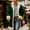 Dark Green, variant on Mens Christmas Santa Coat Lined Lapel Collar Xmas Long Cardigan Winter Soft Warm Comfy Loose Overcoat Sweaters