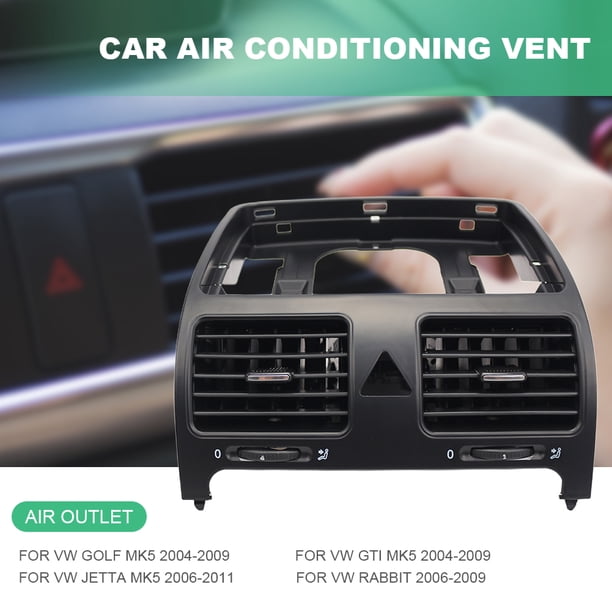 Salida De Aire Del Tablero De Instrumentos Ventilación de aire acondicionado 1K0819709 Salida de aire acondicionado para VW Golf MK5 2004-2009 Sywqhk Accesorios para autos y motos