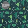 thumbnail image 6 of XMXT Waterproof Shower Curtain Liner with Iron Hooks, Lovely Green Cactus Shower Curtains for Bathroom Decor Accessories, 72 x 72 inches, 6 of 8