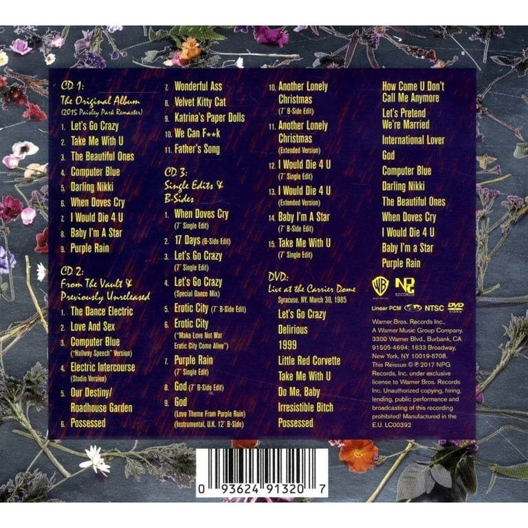 Prince, Music & Performance CD, Purple Rain Expanded Edition with