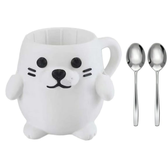 Multifunctional Shape Ice Cream Pints Holder with Secret Storage Drawer Antifreeze Handle and Double Spoons