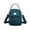 C, variant on Waterproof Nylon Women Mini Crossbody Purse Multiple Storage Pockets Smooth Metal Zipper Headphone Port Removable Strap Compact Handbag For Casual Daily Outdoor Use Shopping Travel Work