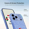 thumbnail image 4 of Allytechgroup Christmas Series Phone Case for Apple iPhone Air, Stylish Pattern Soft TPU Back Cover Anti-Scratch Drop Protection Slim Fit Shell Case for Women Men, 4 of 6