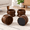 Brown-3" Height 2" Actual Rise, variant on Black 5" Height 4" Actual Rise Heavy Duty Solid Wood Furniture Risers For Couches Desks and Beds