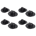 thumbnail image 1 of 8 Pcs Support Moteur pour Canot Kayak, Kit de Support Moteur 8 x, Noir, 1 of 6