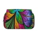 thumbnail image 2 of Disketp Multicolored Beautiful Flower Estuche de Lápices de Doble Capa con Tapa Abatible y Cremallera, Organizador Escolar para Adolescentes y Adultos, 2 of 7