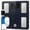 Dark gray Fat Scale, variant on GE Smart Body Fat Scale Bluetooth - LCD, Measures Weight, BMI, 13 Metrics, Rechargeable