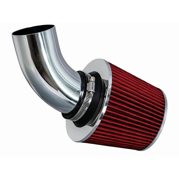 Rtunes Racing Short Ram Air Intake Kit   Filter Combo RED For 03-06 Chrysler PT Cruiser 2.4 L4 Turbo