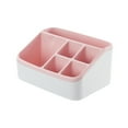 thumbnail image 1 of EIMELI Remote Stationary Office Home Organizer Durable Space Saving Organizer for Makeup Brushes Lipsticks Remotes, 1 of 2